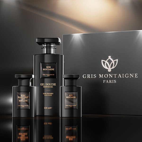 COFFRET GRIS MONTAIGNE BOIS MONTAIGNE